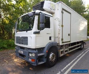 2008 man 18 tonne fridge freezer lorry full air suspension