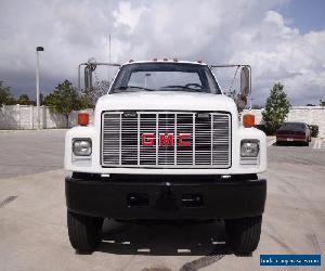 1999 GMC C7500 Flatbed Utility Service Body