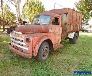 DODGE DE SOTO TIPPER VINTAGE TRUCK