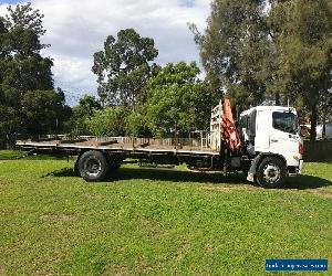 2006 hino fg1527 tray palfinger pk8500 crane/hiab $35000 RECEIPTS