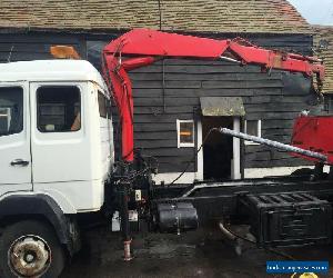 MERCEDES 814 RECOVERY TRUCK HIAB SLIDE AND TILT SPEC LIFT 