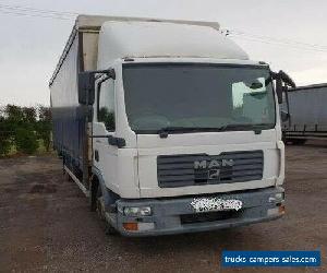 Man 7.5T curtain sided lorry for Sale