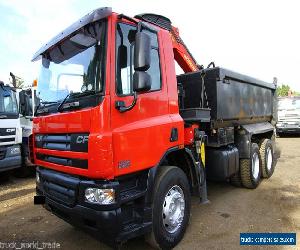 2007 DAF CF75.360 6X4 TIPPER GRAB WITH EPSILON 20M PLUS GRAB CRANE SCANIA MAN 