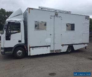 IVECO CARGO WELFARE UNIT, BOX VAN, INSULATED, ELECTRIC'S, TOILET 