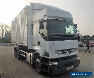 2005 RENAULT PREMIUM 420 DCI SLEEPERCAB 6X2 HOOKLOADER 