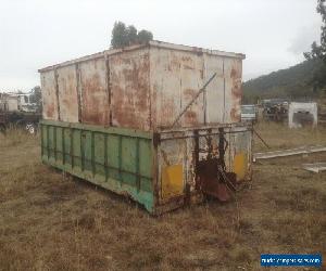 STEEL TIPPING BODY  REMOVEABLE GRAIN EXTENSION Approx 5 METRES LONG