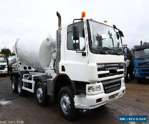 2006 DAF CF75.360 8X4 CONCRETE MIXER TRUCK CEMENT MIXER TRUCK SCANIA DRUM VOLVO