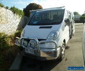 8/2013 RENUALT TRAFFIC DCI 113, 2.0LTR TURBO DIESEL,SPRINTSHIFT AUTOMATIC VAN.