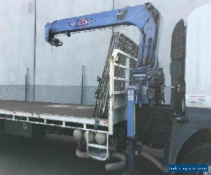 2008 ISUZU FXD1000L SITEC325 TRAY/ CRANE TRUCK