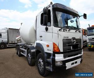 2007 57 PLATE HINO 700 3241 8X4 CONCRETE MIXER TRUCK CEMENT MIXER STETTER HYMIX for Sale