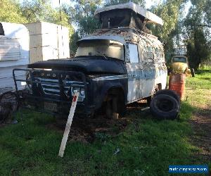 C1968 dodge at4 114 254 6 Cyc slant motor panel van camper ex ambulance as found