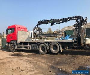 SCANIA CRANE DRAW BAR BRICK GRAB 6X2