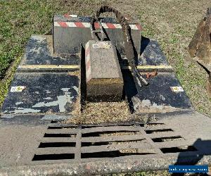 ASV 50 Positrack Skid Steer loader and rotary axe slasher 