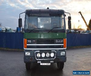 LEYLAND DAF FAS 75.270 6x2 RIGID  ATI WITH CRANE, MANUAL GEARBOX 