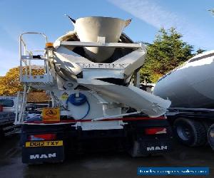 MAN 8X4 mcphee Concrete drum Mixer