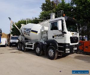 MAN 8X4 mcphee Concrete drum Mixer