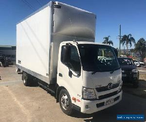 2012 Hino 300 XZU710R 917 MWB White 6sp M Cab Chassis