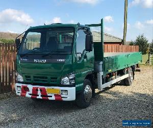 ISUZU NQR 7.5TON FLAT BED ALLOY DROP SIDE TRUCK AUTOMATIC LORRY NO VAT 18FT  for Sale