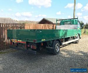 ISUZU NQR 7.5TON FLAT BED ALLOY DROP SIDE TRUCK AUTOMATIC LORRY NO VAT 18FT 