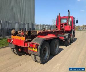 Foden 400 8x4 Hookloader skip roll on off truck lorry. ideal waste scrap tipper