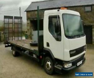 2002 DAF  LF  45 150  7.5ton Beavertail plant wagon