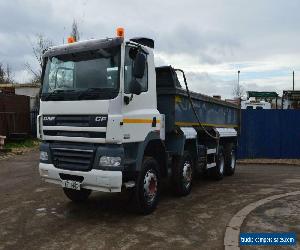 DAF TRUCKS CF 400 8X4 STEEL BODY TIPPER, MANUAL GEARBOX 