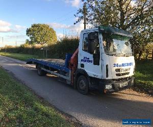 IVECO EUROCARGO 75E18 RECOVERY HIAB TRUCK 2009 09 PLATE ATLAS 60,1