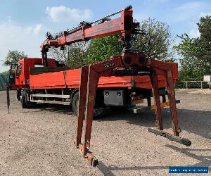 2004 DAF TRUCKS LF55.220 18T D/S WITH HIAB XS DOUBLE EXTENSION CRANE