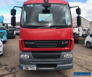 Daf 55 skip truck telescopic  arms extra reach lorry Hyva euro 5 for Sale