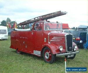 Vintage Fire Engine, 1941 Dennis Light 4 New World Body with History, 11,023 mls