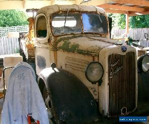 vintage Bedford truck