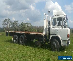 Hino 1990 FS Super dolphin 6x4 Boggey drive tray top truck..