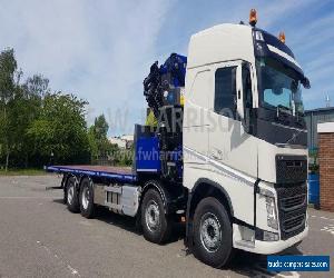 NEW 2019 VOLVO FH 500 8X2 REAR STEER AND LIFT, FITTED WITH PM65026 CRANE