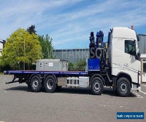 NEW 2019 VOLVO FH 500 8X2 REAR STEER AND LIFT, FITTED WITH PM65026 CRANE