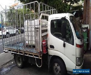 HINO Dutro. Flat Low U307, With gates & T Box. 12 Months Rego.