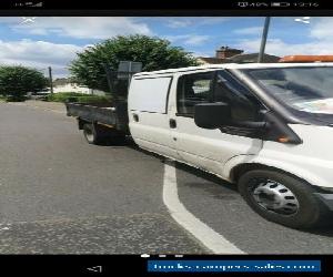 Crew cab transit tipper