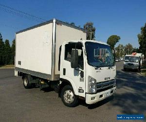 2013 Isuzu N Series NPR White A Cab Chassis