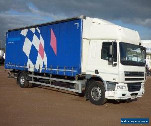 DAF CF65 SPACE CAB 18-TONNE CURTAINSIDER 2012