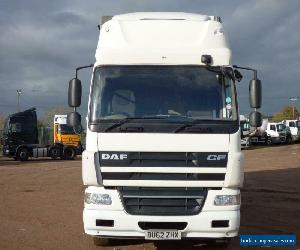 DAF CF65 SPACE CAB 18-TONNE CURTAINSIDER 2012