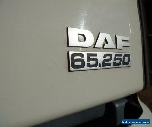 DAF CF65 SPACE CAB 18-TONNE CURTAINSIDER 2012
