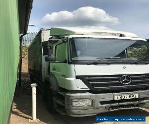 Mercedes axor curtainside truck 18t +vat