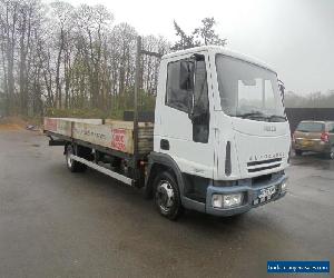 2006 56 REG IVECO EUROCARGO E75170 20FT ALLOY DROPSIDE TRUCK WHITE NO RESERVE NO