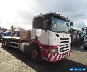 Scania P-Series 340 6x4 Flatbed (crane has been removed) for Sale