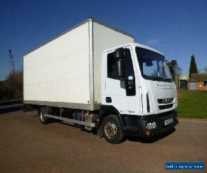 2012 (62) Iveco Eurocargo 75E16 7.5 Ton 20' Box Tail Lift