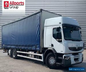 Renault Premium 26 T Rigid Curtainsider 