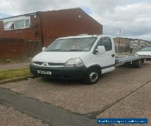 Renault master recovery truck 2010