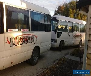 TOYOTA COASTER BUS 1994 6CYD DIESEL X 2 