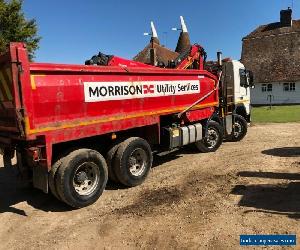 Volvo fm370 2012 grab lorry epsilon 125 crane mot ready for work