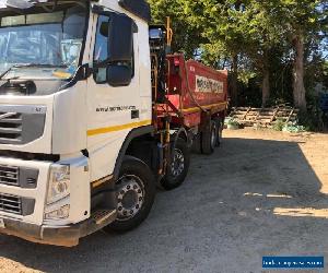 Volvo fm370 2012 grab lorry epsilon 125 crane mot ready for work