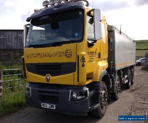 Renault Premium Lander 460 DXI. 8 Wheeler Bulk Alloy Tipper. Full 12 month MOT. 